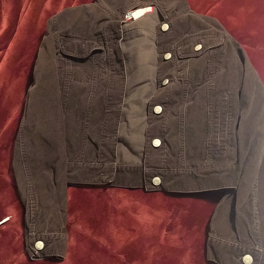 Dark brown corduroy jacket